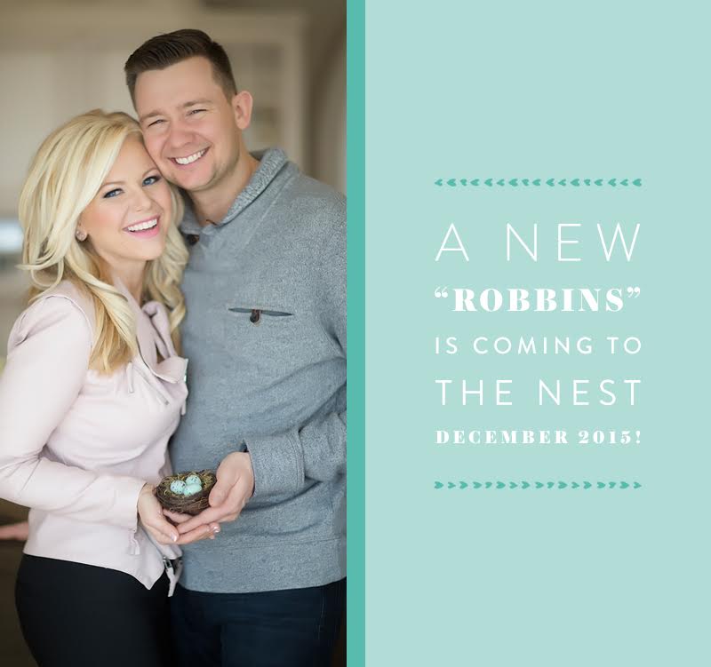 Sarah Robbins Baby Announcement Robbins Nest